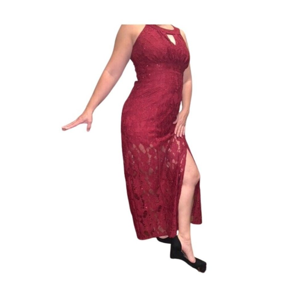 Sweet Storm Womens dress Red Wine size S‎ weeding promo party evening